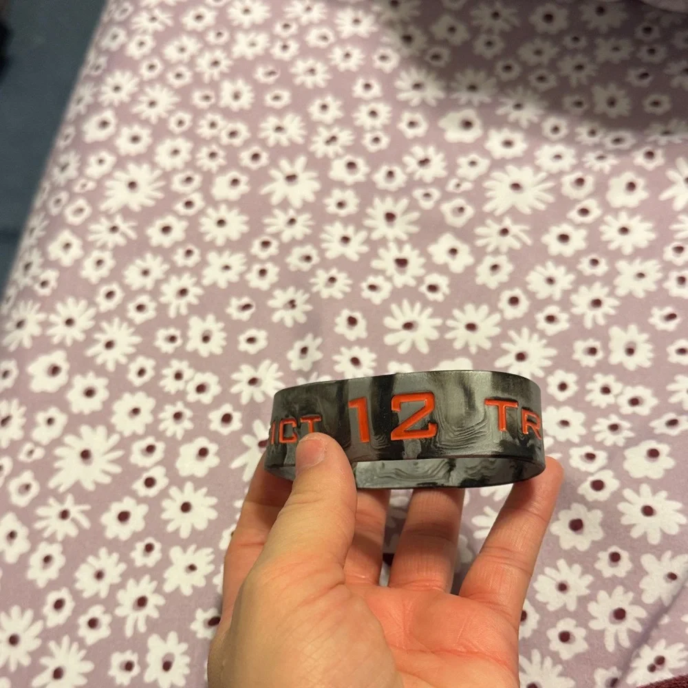 Hunger games rubber bracelet
